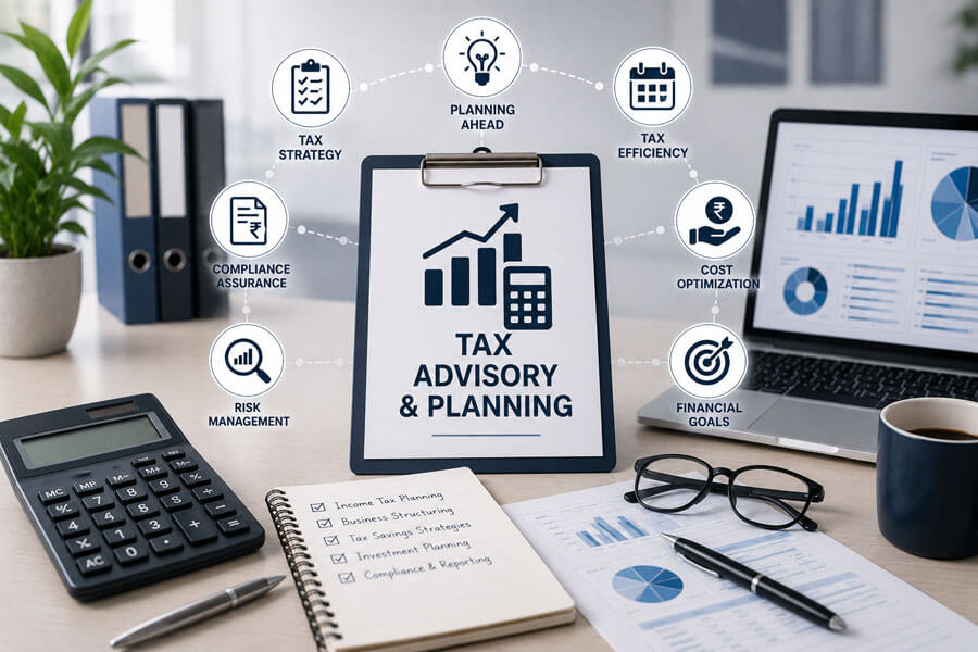 Tax Advisory & Planning - Best CA Firm in India