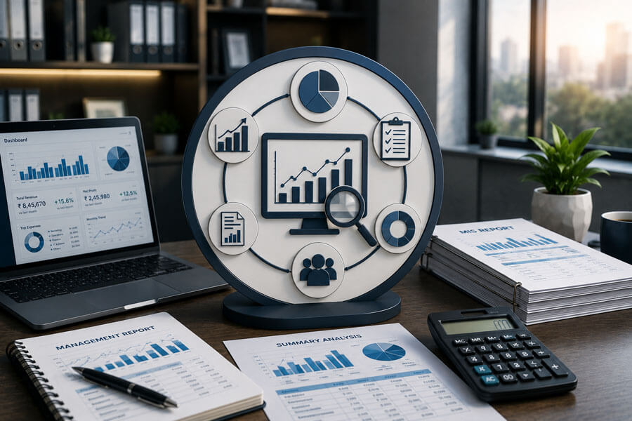 MIS Reporting & Management Analysis - Best CA Firm in India
