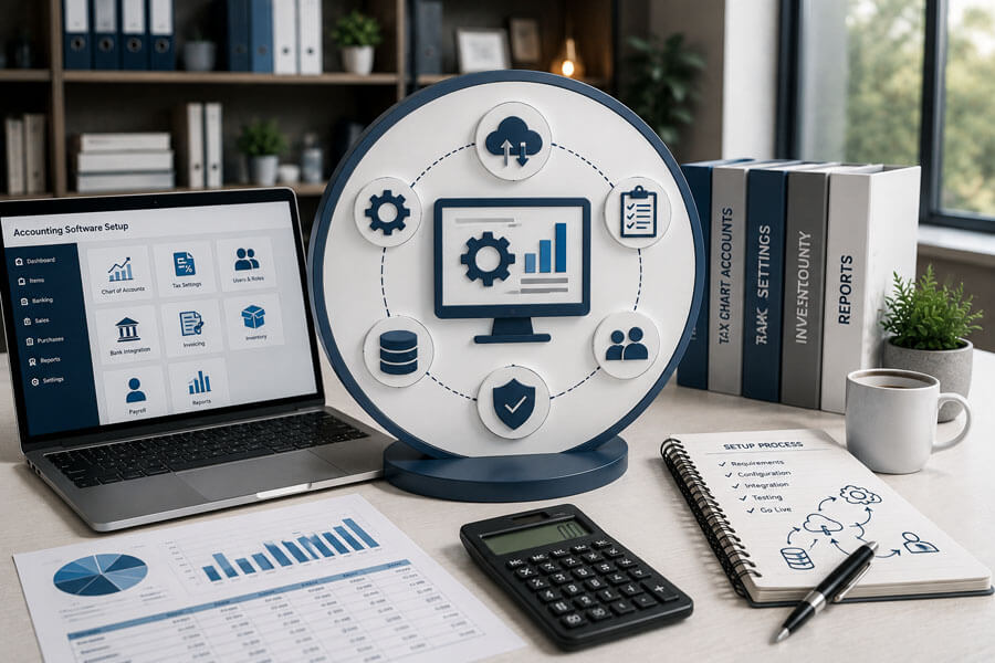 Accounting Software Setup - Best CA Firm in India